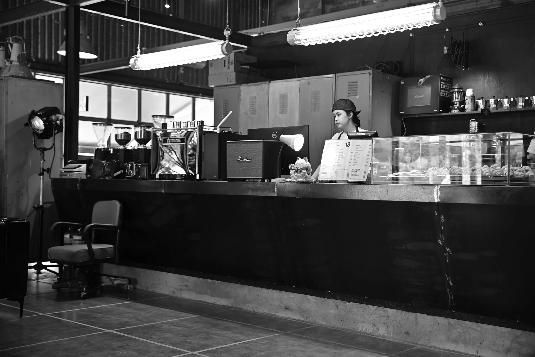 Restaurant interior and ambiance