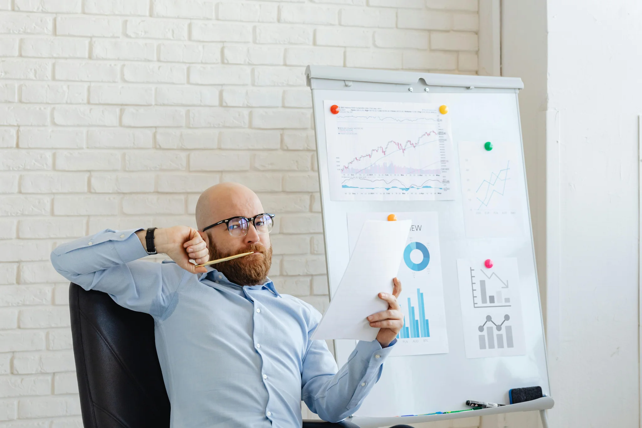 Analytics dashboard with data visualization