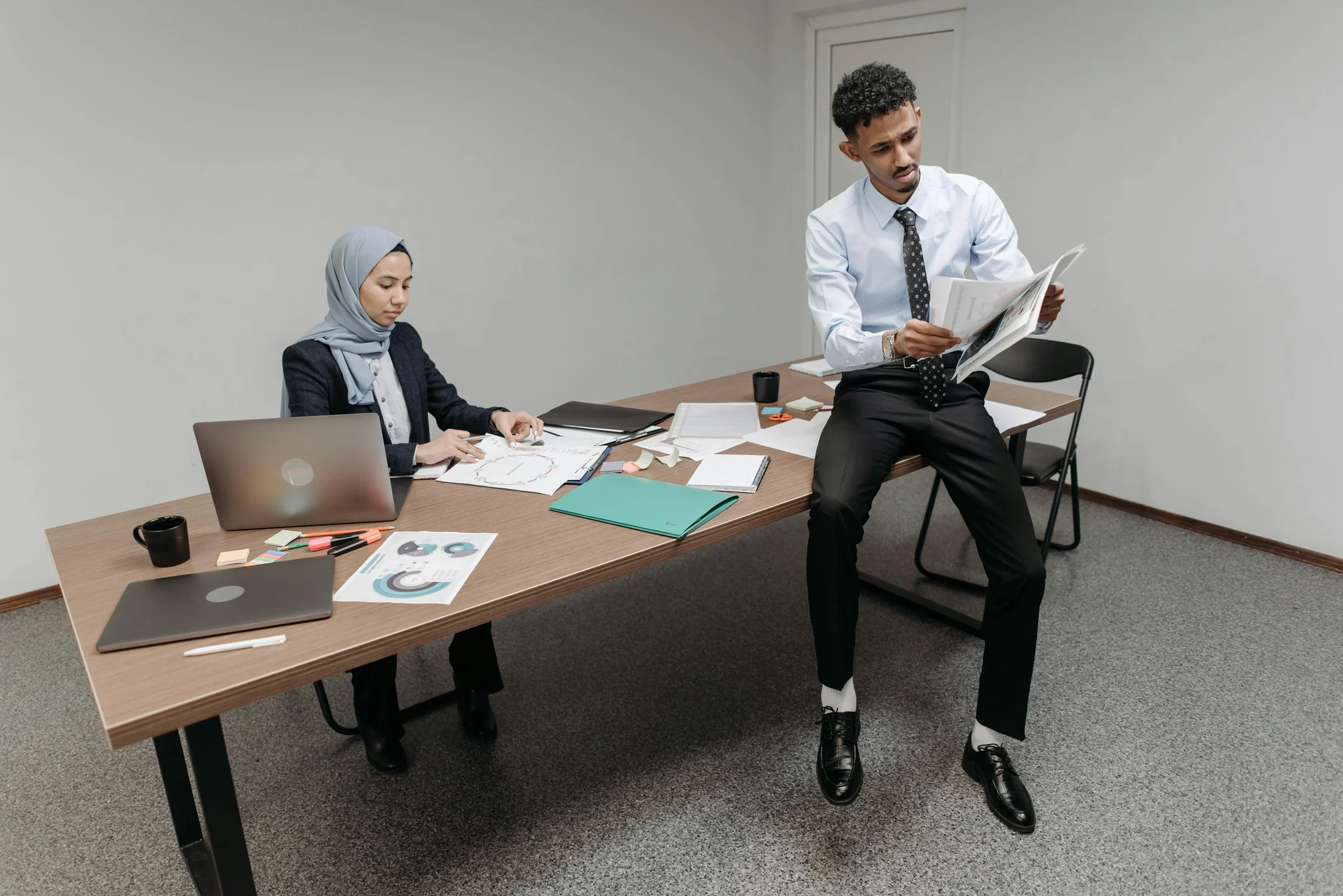 Content review and collaboration session